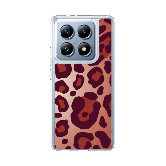 スリムプロテクションケース［ Leopard - Red ］