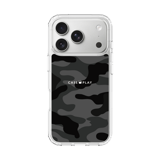 スリムプロテクションケース［ Camouflage - Black ］