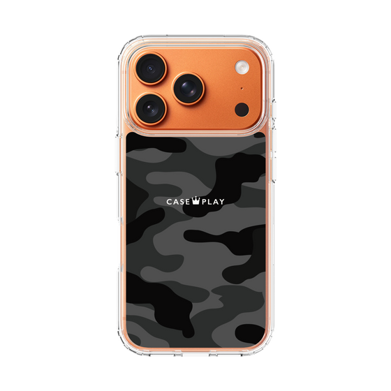スリムプロテクションケース［ Camouflage - Black ］