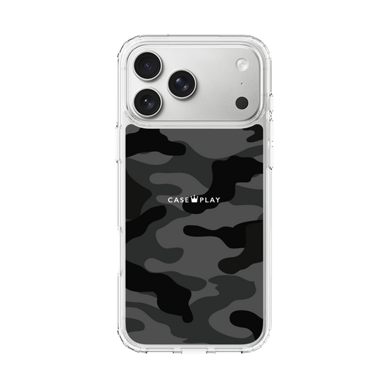スリムプロテクションケース［ Camouflage - Black ］