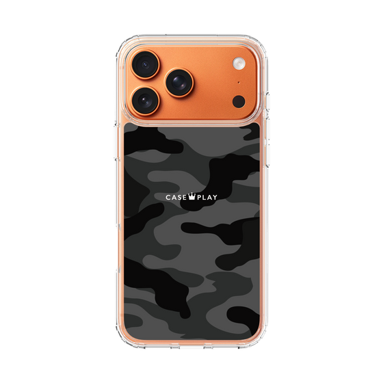 スリムプロテクションケース［ Camouflage - Black ］
