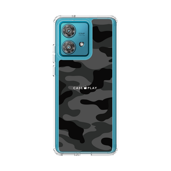 スリムプロテクションケース［ Camouflage - Black ］