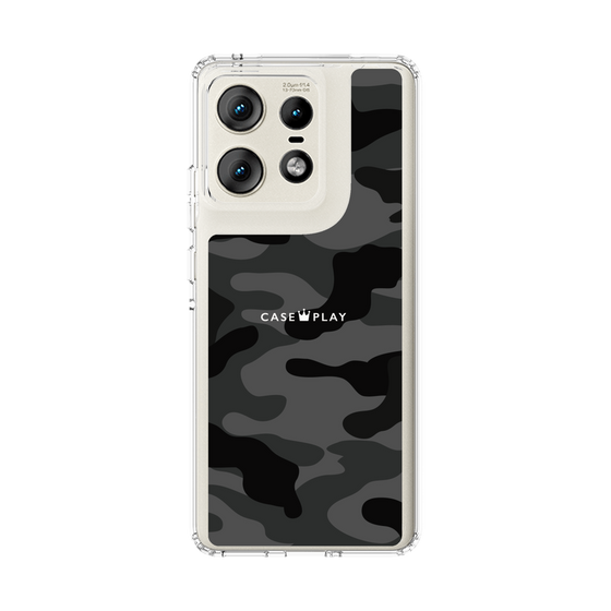 スリムプロテクションケース［ Camouflage - Black ］
