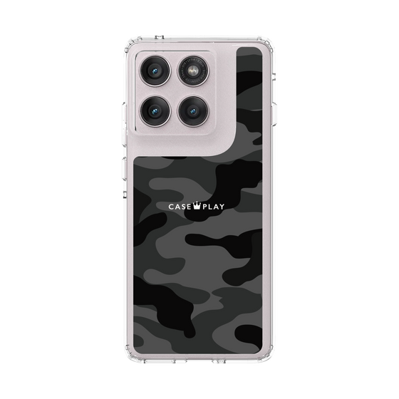 スリムプロテクションケース［ Camouflage - Black ］