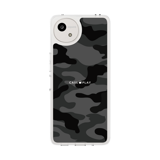 スリムプロテクションケース［ Camouflage - Black ］