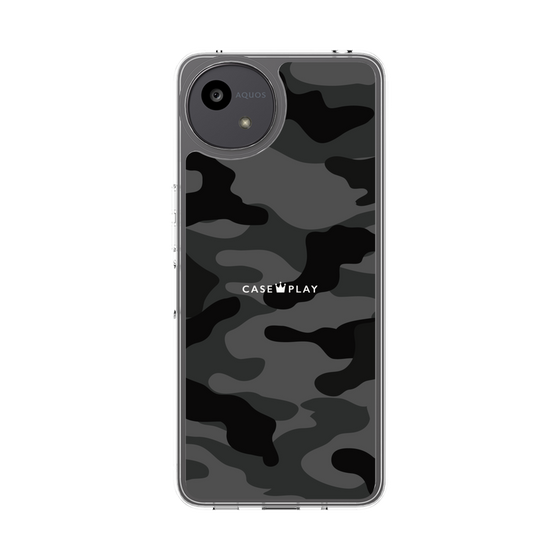 スリムプロテクションケース［ Camouflage - Black ］