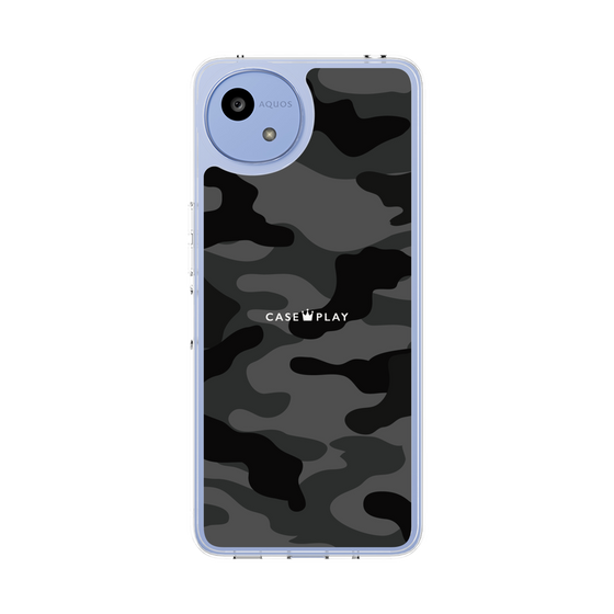 スリムプロテクションケース［ Camouflage - Black ］