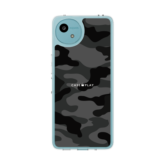 スリムプロテクションケース［ Camouflage - Black ］