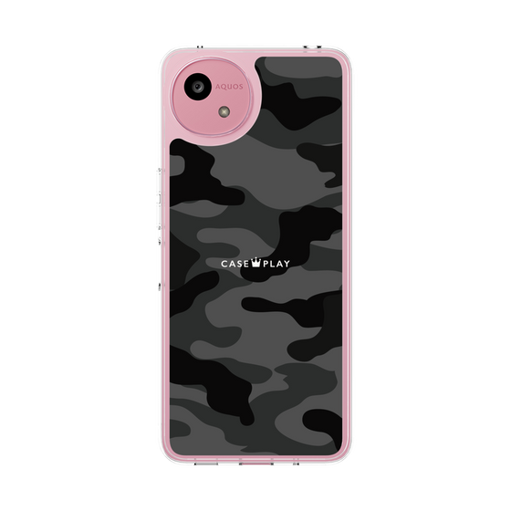 スリムプロテクションケース［ Camouflage - Black ］