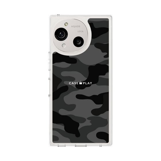 スリムプロテクションケース［ Camouflage - Black ］