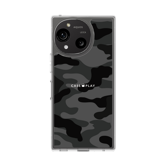 スリムプロテクションケース［ Camouflage - Black ］