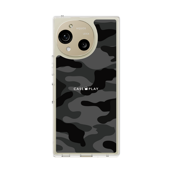 スリムプロテクションケース［ Camouflage - Black ］