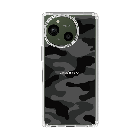 スリムプロテクションケース［ Camouflage - Black ］
