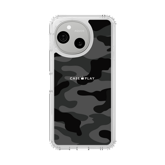 スリムプロテクションケース［ Camouflage - Black ］