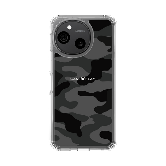 スリムプロテクションケース［ Camouflage - Black ］