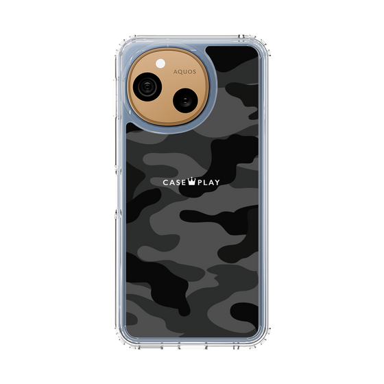 スリムプロテクションケース［ Camouflage - Black ］