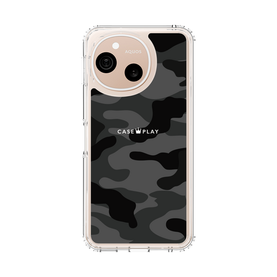 スリムプロテクションケース［ Camouflage - Black ］