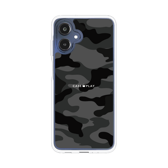 スリムプロテクションケース［ Camouflage - Black ］