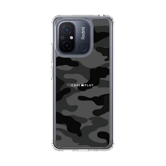 スリムプロテクションケース［ Camouflage - Black ］