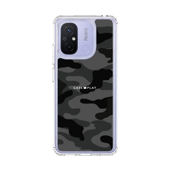 スリムプロテクションケース［ Camouflage - Black ］