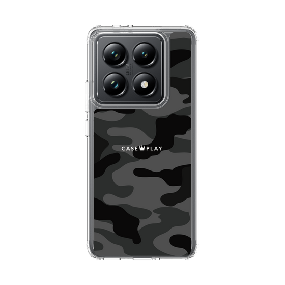 スリムプロテクションケース［ Camouflage - Black ］