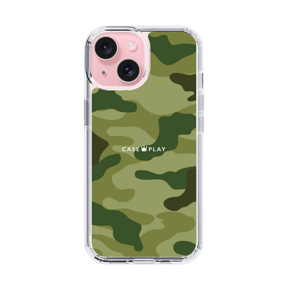 スリムプロテクションケース［ Camouflage - Green ］