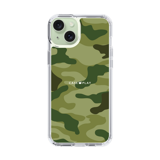 スリムプロテクションケース［ Camouflage - Green ］