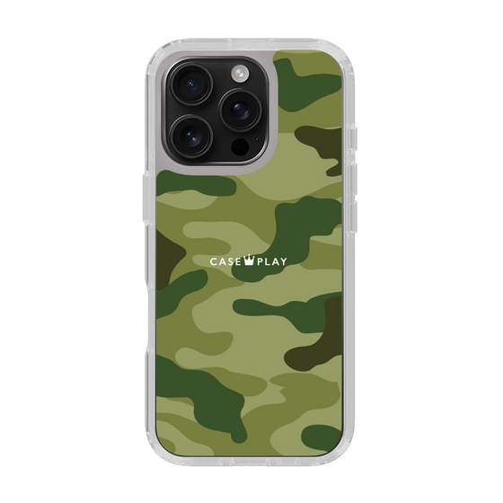 スリムプロテクションケース［ Camouflage - Green ］