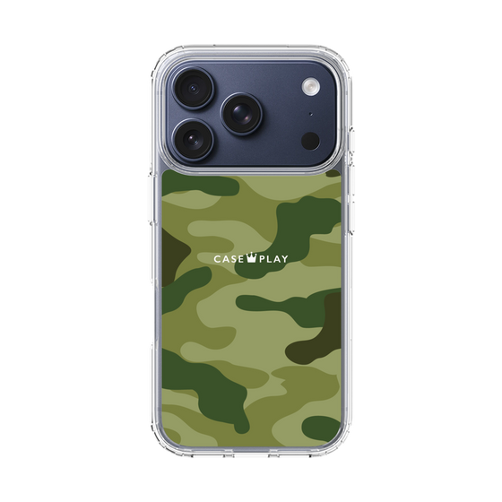 スリムプロテクションケース［ Camouflage - Green ］