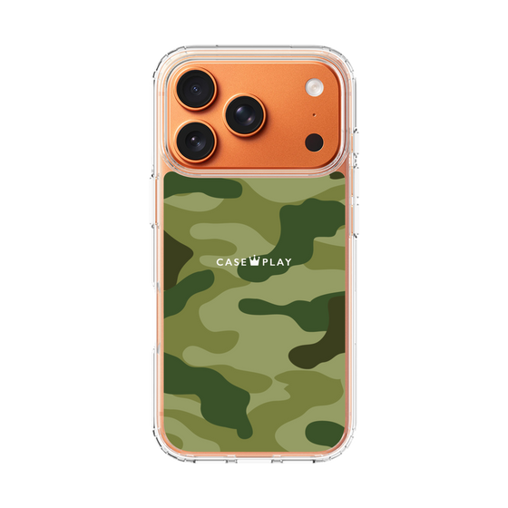 スリムプロテクションケース［ Camouflage - Green ］