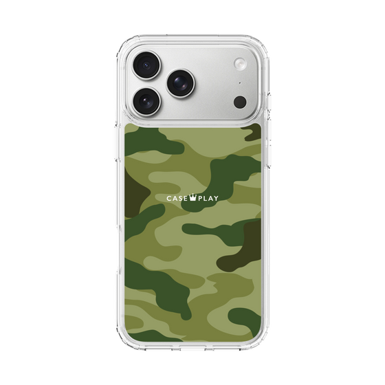 スリムプロテクションケース［ Camouflage - Green ］