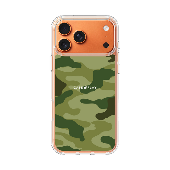 スリムプロテクションケース［ Camouflage - Green ］