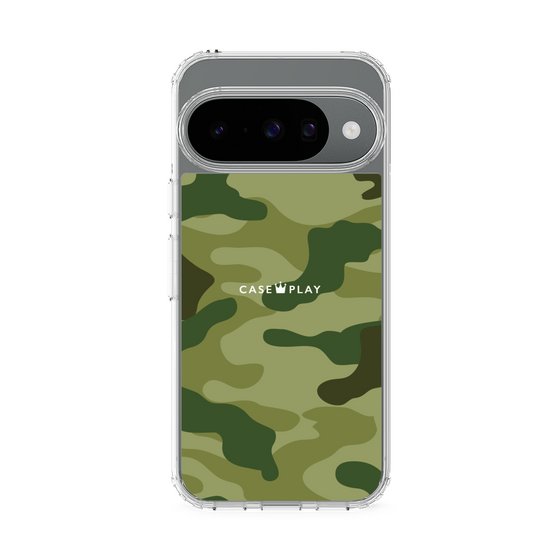 スリムプロテクションケース［ Camouflage - Green ］