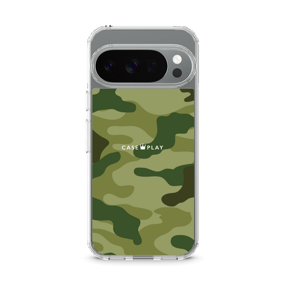 スリムプロテクションケース［ Camouflage - Green ］