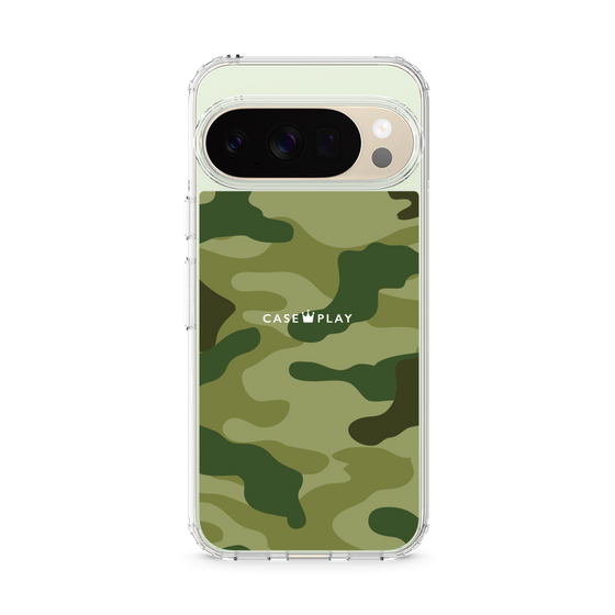 スリムプロテクションケース［ Camouflage - Green ］
