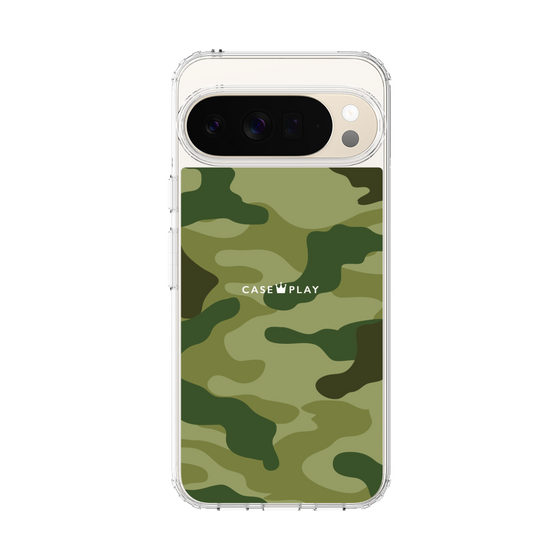 スリムプロテクションケース［ Camouflage - Green ］