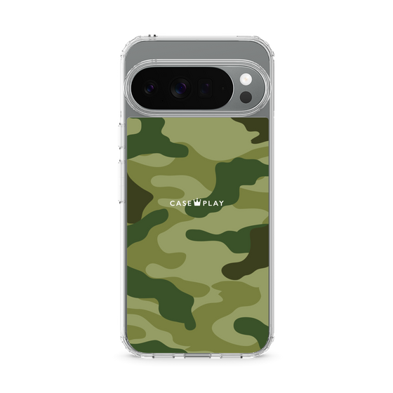 スリムプロテクションケース［ Camouflage - Green ］