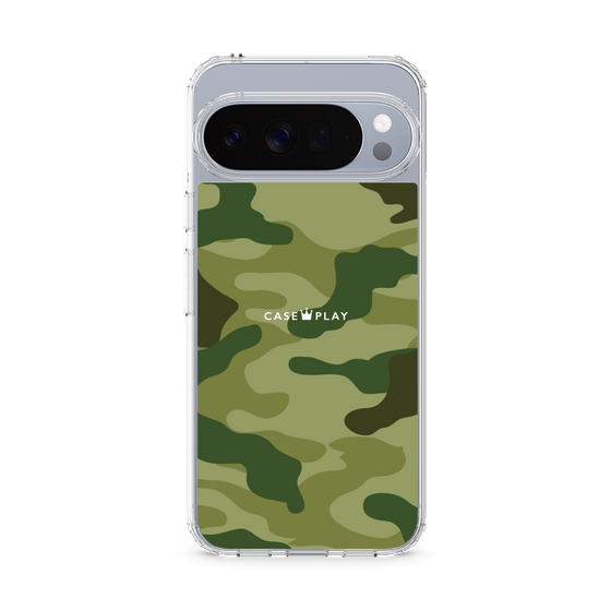 スリムプロテクションケース［ Camouflage - Green ］
