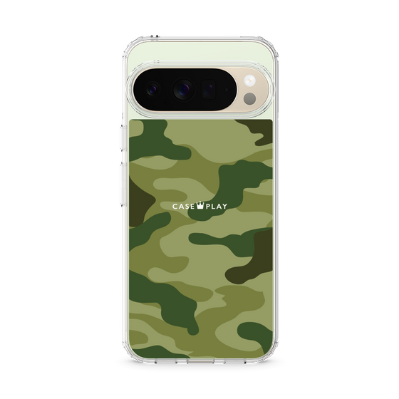 スリムプロテクションケース［ Camouflage - Green ］
