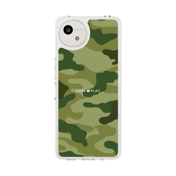 スリムプロテクションケース［ Camouflage - Green ］
