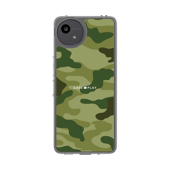 スリムプロテクションケース［ Camouflage - Green ］