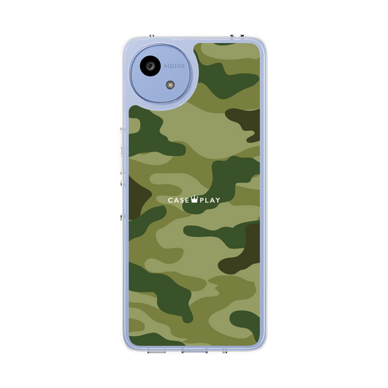 スリムプロテクションケース［ Camouflage - Green ］