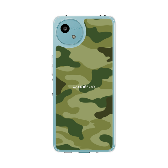 スリムプロテクションケース［ Camouflage - Green ］