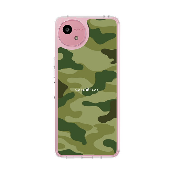 スリムプロテクションケース［ Camouflage - Green ］