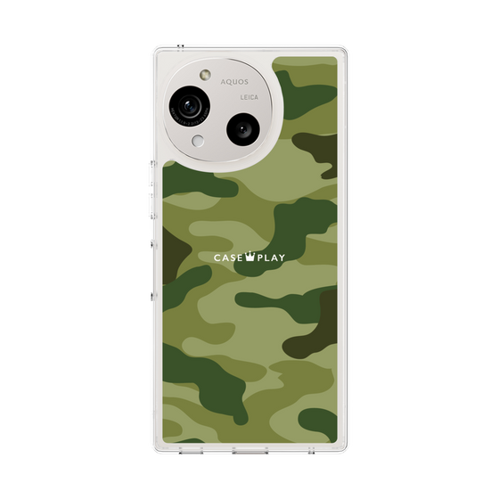 スリムプロテクションケース［ Camouflage - Green ］