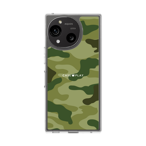 スリムプロテクションケース［ Camouflage - Green ］