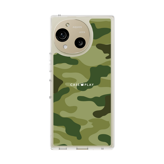 スリムプロテクションケース［ Camouflage - Green ］