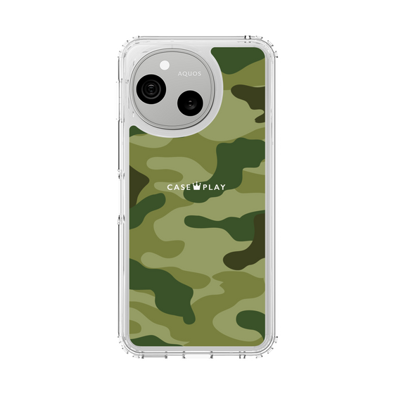 スリムプロテクションケース［ Camouflage - Green ］