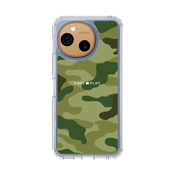 スリムプロテクションケース［ Camouflage - Green ］