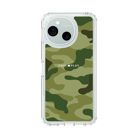 スリムプロテクションケース［ Camouflage - Green ］